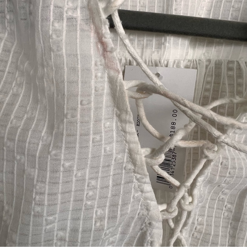 INTERMIX White Ruffle Blouse - Picture 13 of 13